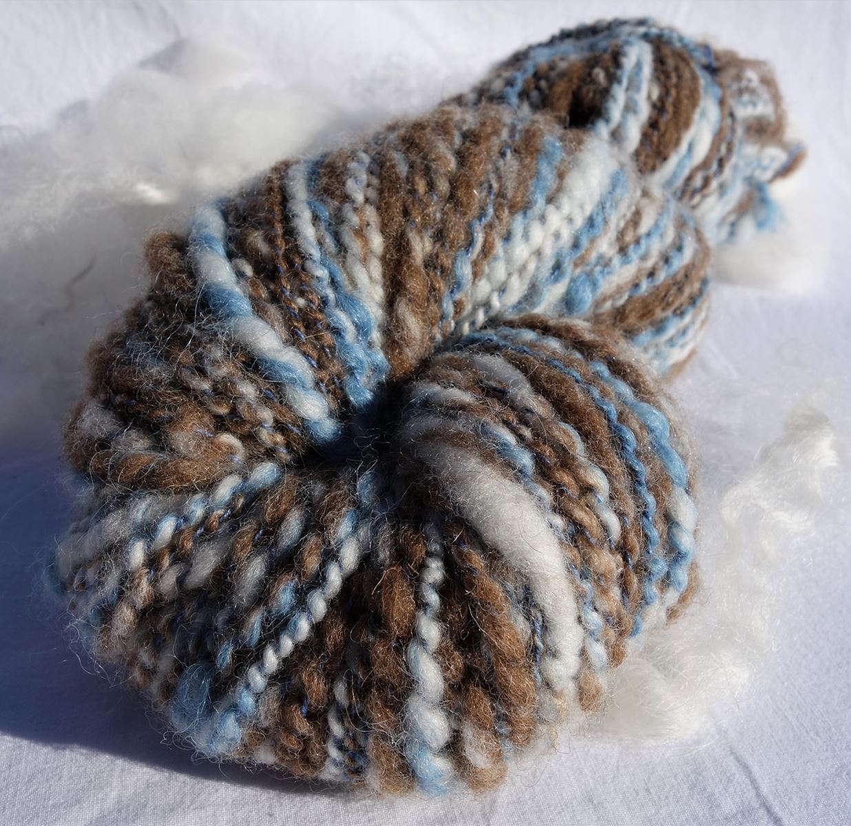 Laine filée polwarth, shetland, alpaga – Laines Made In Grand Mas