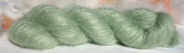 Kid mohair et soie- teinture chlorophylle-1921-1925