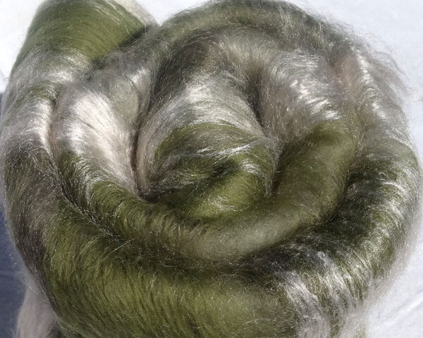 Nappe cardée mérinos, mohair, soie 2309