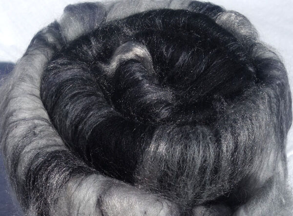 Nappe cardée mérinos, alpaga, angora coton, soie 2312