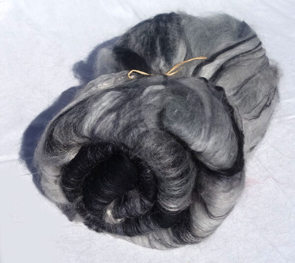 Nappe cardée mérinos, alpaga, angora coton, soie 2312